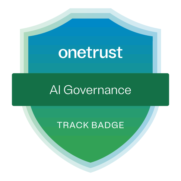 OneTrust AI Governance Track Badge